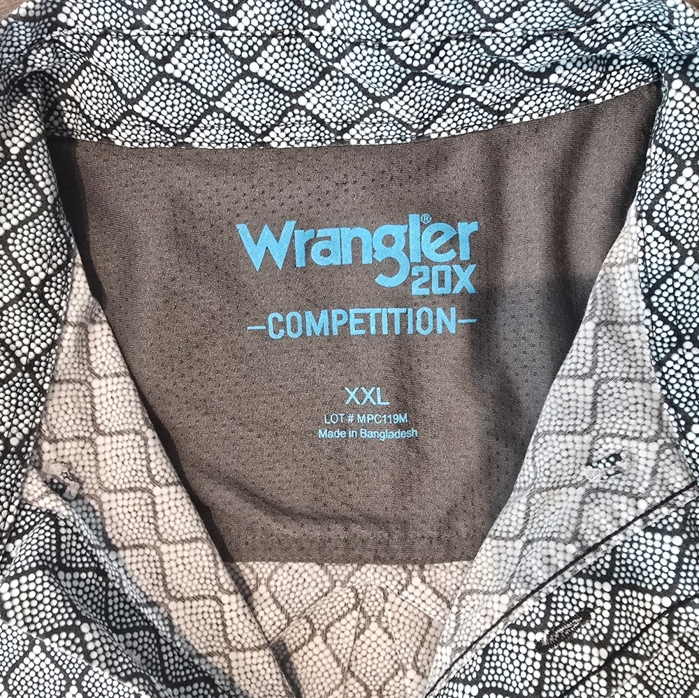 Wrangler Performance Button Down Western Cowboy S… - image 6